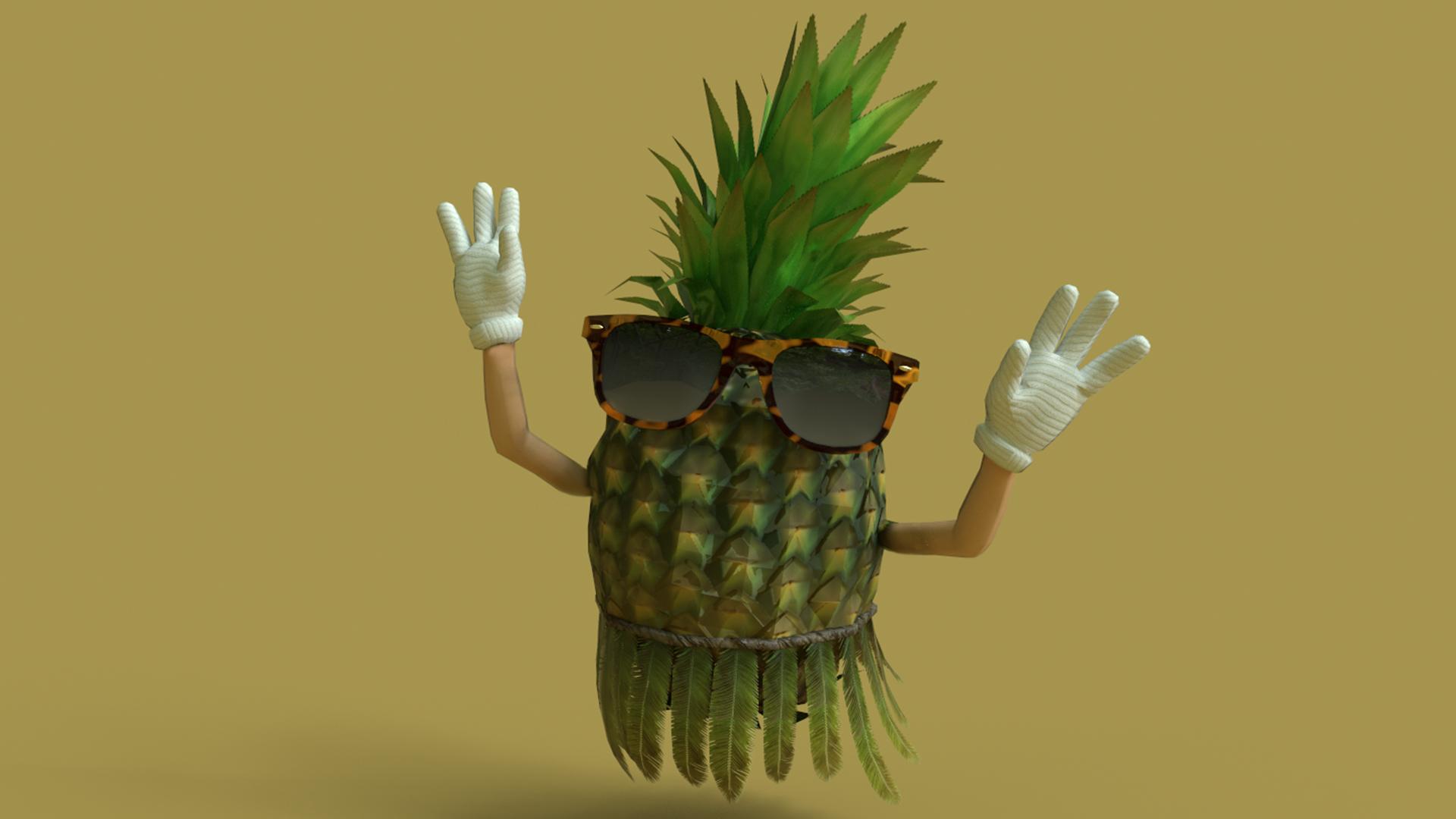 Pineapple for Lens Studio