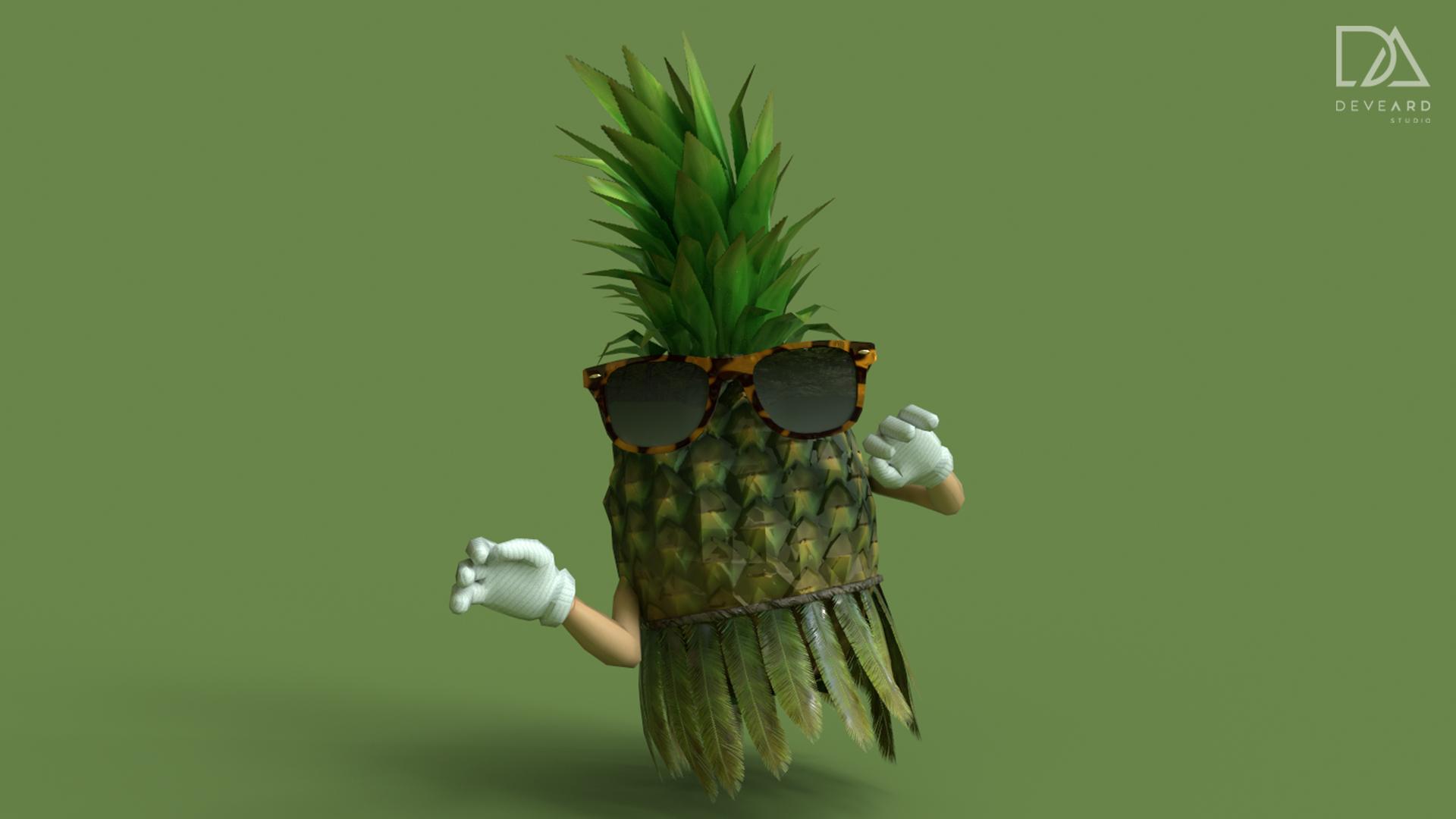 Pineapple for Lens Studio